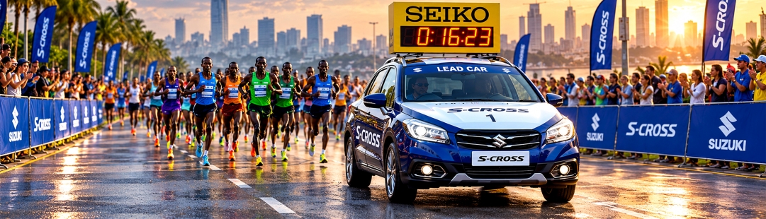Procam Marathons – Maruti Suzuki – Lead Car Sponsor S-Cross (2016 & 2017)