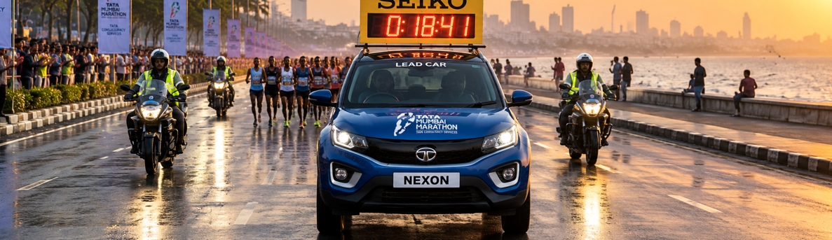 Procam Marathons – TATA Motors - Lead Car Sponsor (2018, 2019, 2020, 2021, 2022)