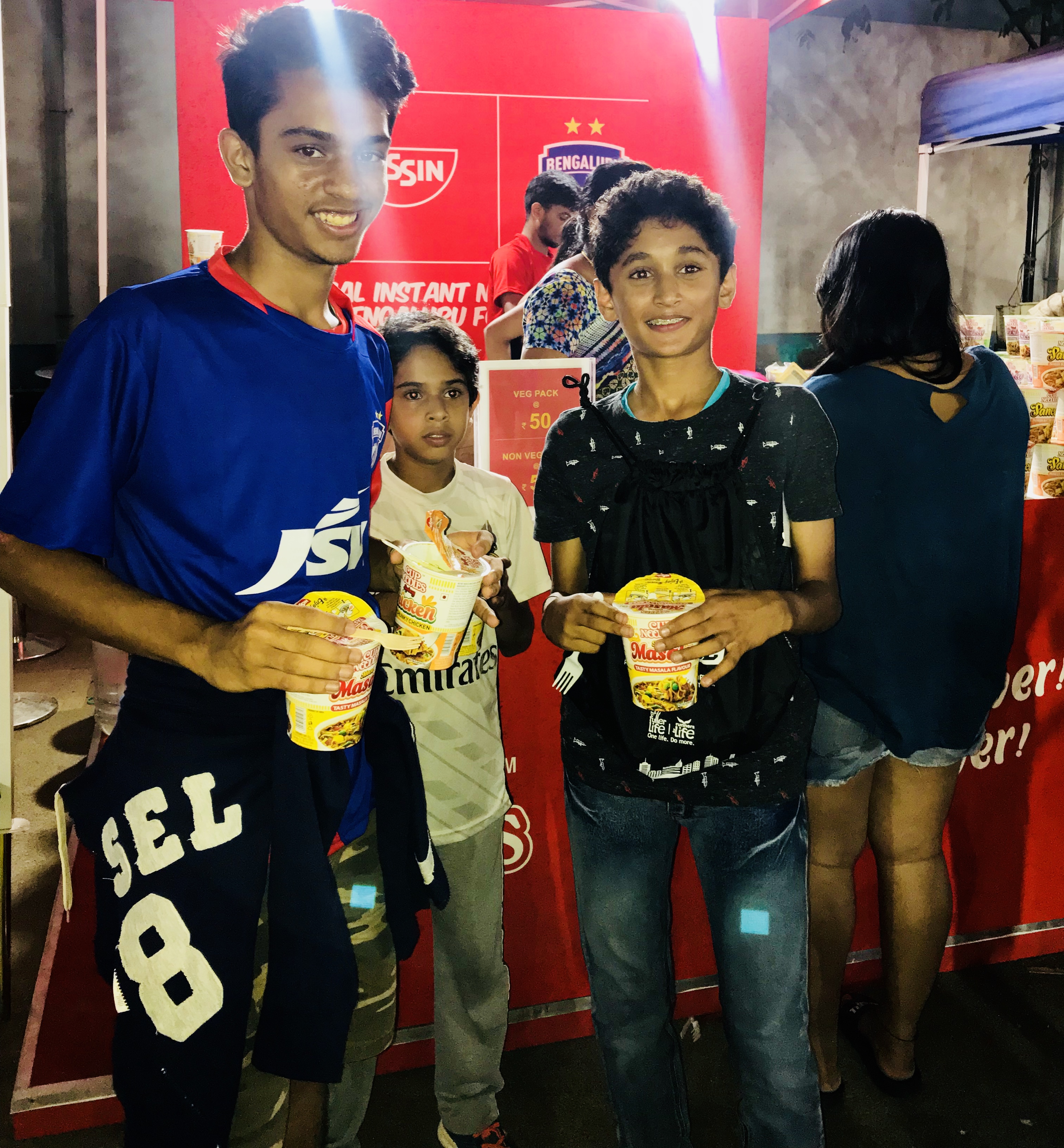 Nissin Cup Noodles – Bengaluru FC – Official Instant Noodle Partner, 2018 - 19 - 20 - 21
