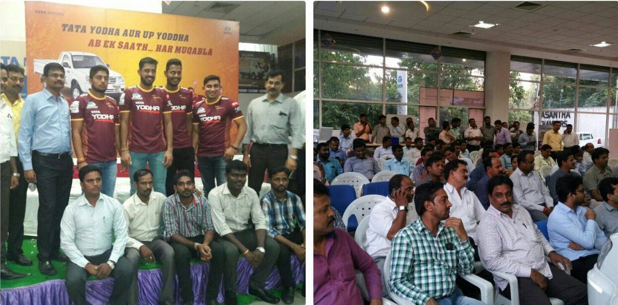 Creatigies drives TATA Motors Yodha and U.P. Yoddhas together – 2017 – 2018 – 2019