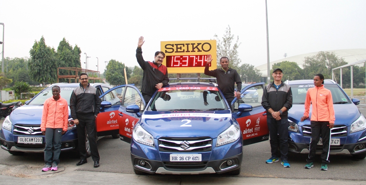Procam Marathons – Maruti Suzuki – Lead Car Sponsor S-Cross (2016 & 2017)
