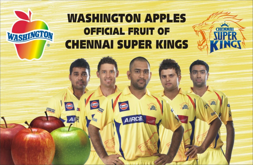 Washington Apples – Chennai Super Kings – Partnership - 2012