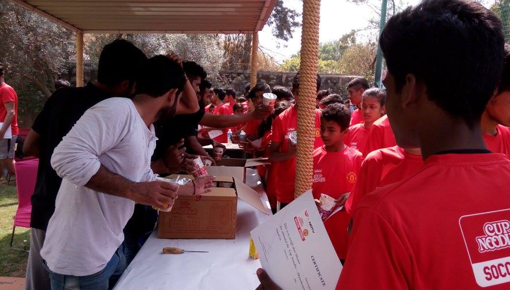 Nissin & NDTV - Cup Noodles Manchester United Soccer Schools - 2016 – 17