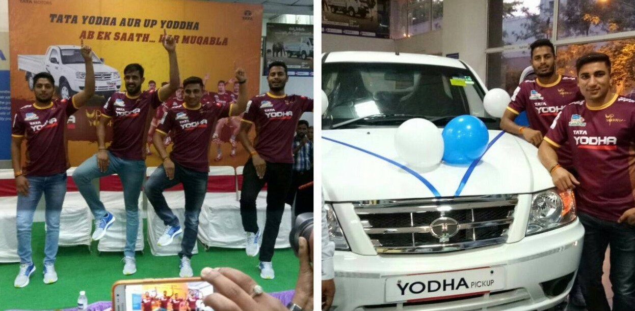 Creatigies drives TATA Motors Yodha and U.P. Yoddhas together – 2017 – 2018 – 2019