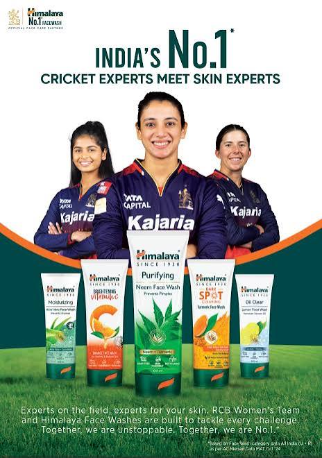 Himalaya Wellness - Royal Challengers Bengaluru (WPL) Partnership - 2024, 2025 & 2026
