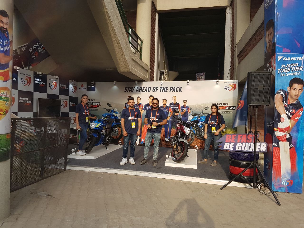 Suzuki Motorcycles – Delhi Daredevils – 2018