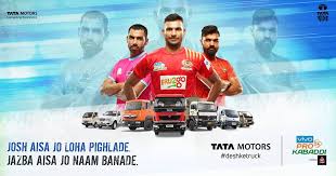 Tata Motors – Pro Kabaddi League Associate Sponsor – 2018, 2019, 2021