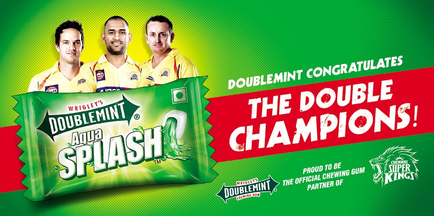 Wrigley’s IPL Partnerships as the Official Gum – 2009 - 10
