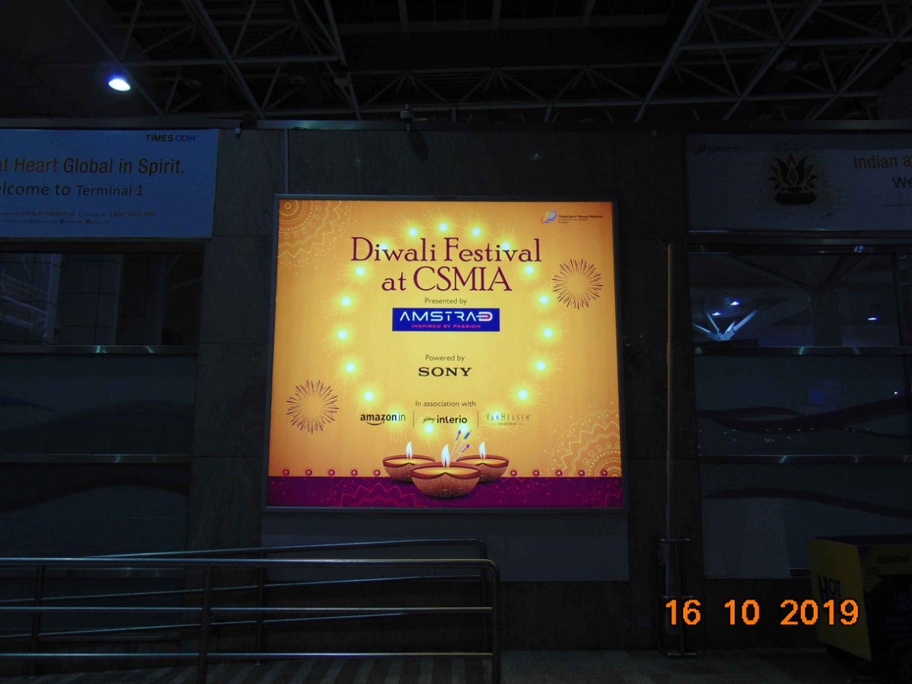 AMSTRAD – Mumbai Airport Diwali Festival 2019