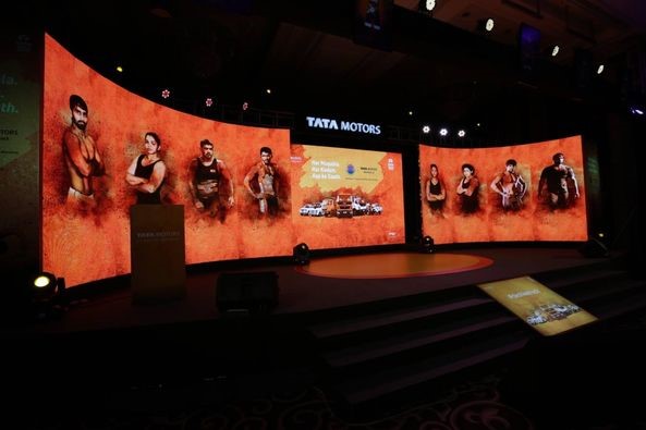 Wrestling Federation of India – TATA Motors - Principal Sponsor Team India – 2018 – 19 – 20.