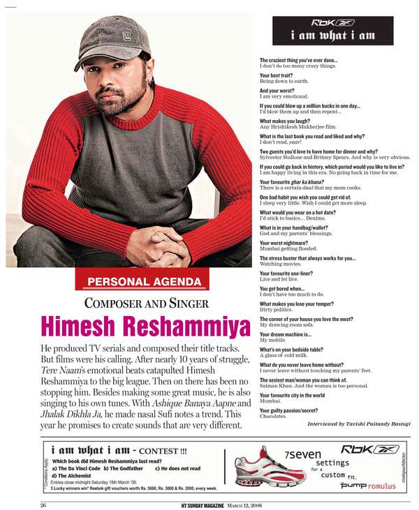 Reebok - HT Brunch Personal Agenda - 2007-10