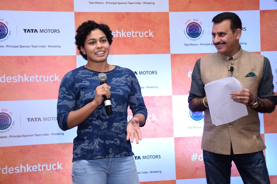 Wrestling Federation of India – TATA Motors - Principal Sponsor Team India – 2018 – 19 – 20.