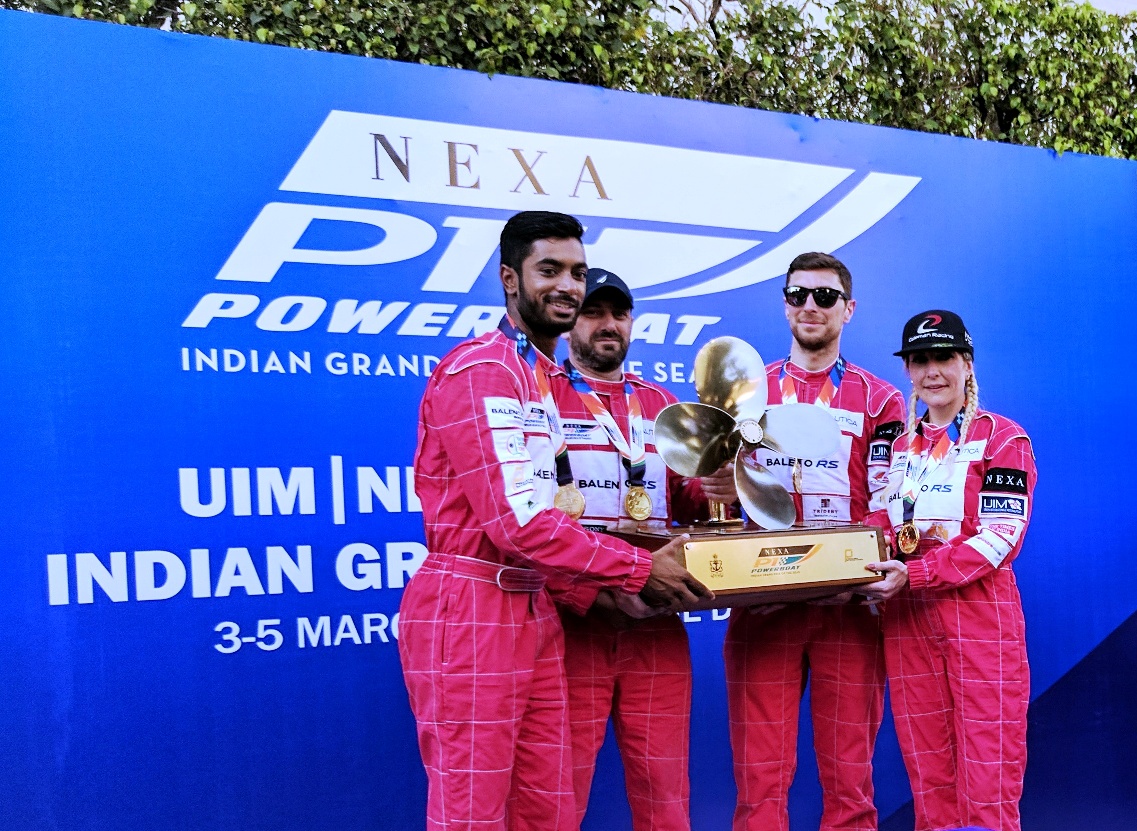 NEXA + Baleno RS - Powerboat P1 - NEXA Title Sponsor P1 2017 & Baleno RS Booster Jets Team Sponsor