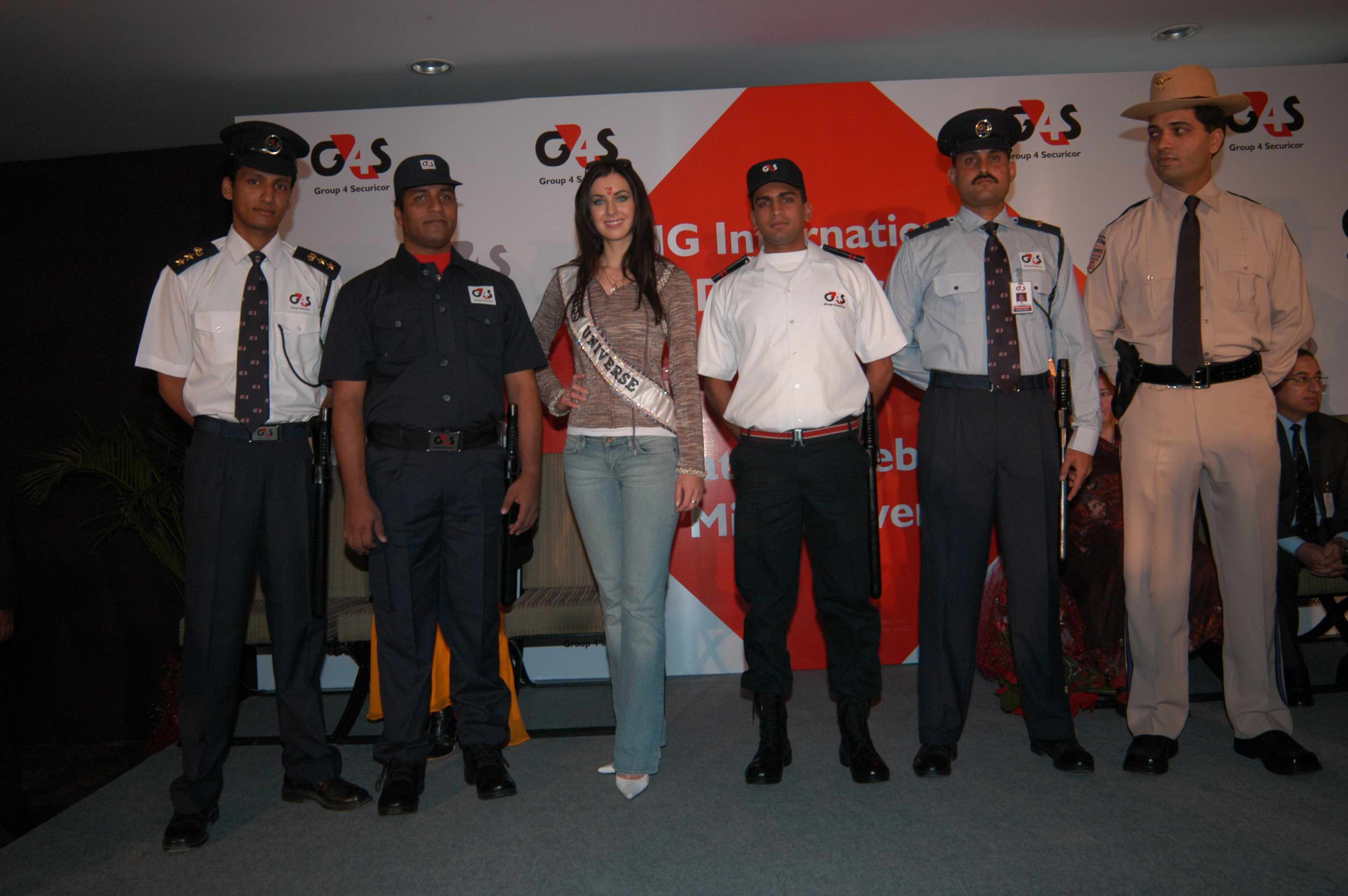 Miss Universe AIDS Awareness Tour to India - 2005