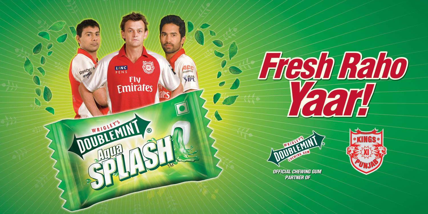 Wrigley’s IPL Partnerships as the Official Gum – 2009 - 10