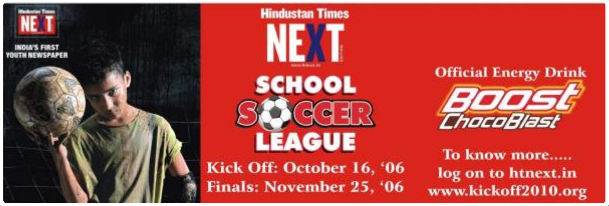 Hindustan Times - School Soccer League 2005 - 06