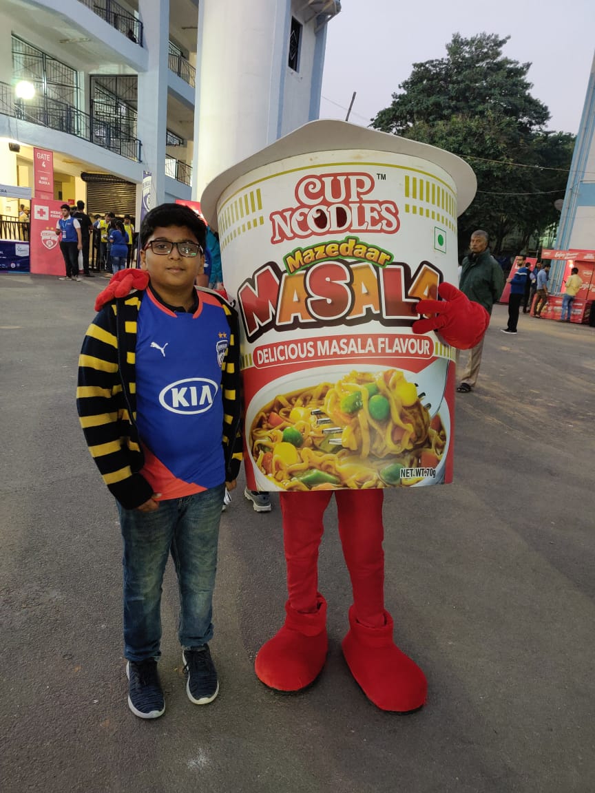 Nissin Cup Noodles – Bengaluru FC – Official Instant Noodle Partner, 2018 - 19 - 20 - 21