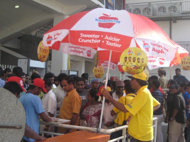 Washington Apples – Chennai Super Kings – Partnership - 2012