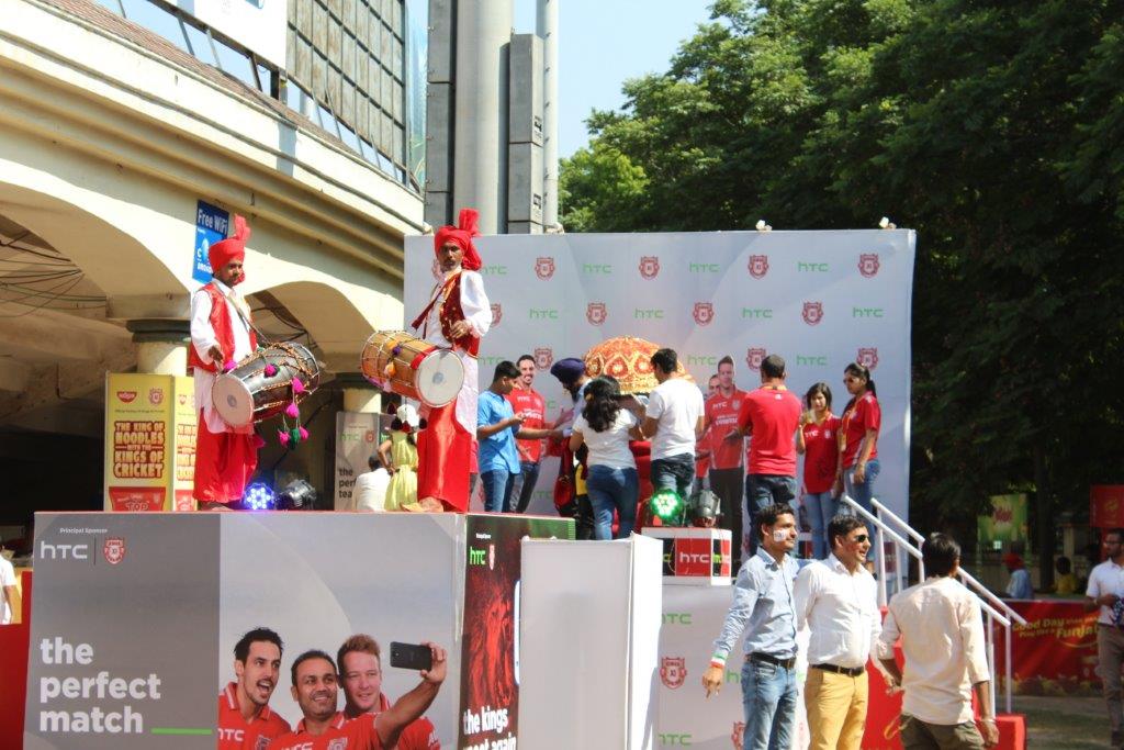 HTC - Kings XI Punjab - Principal Sponsor 2014 – 15 - 16