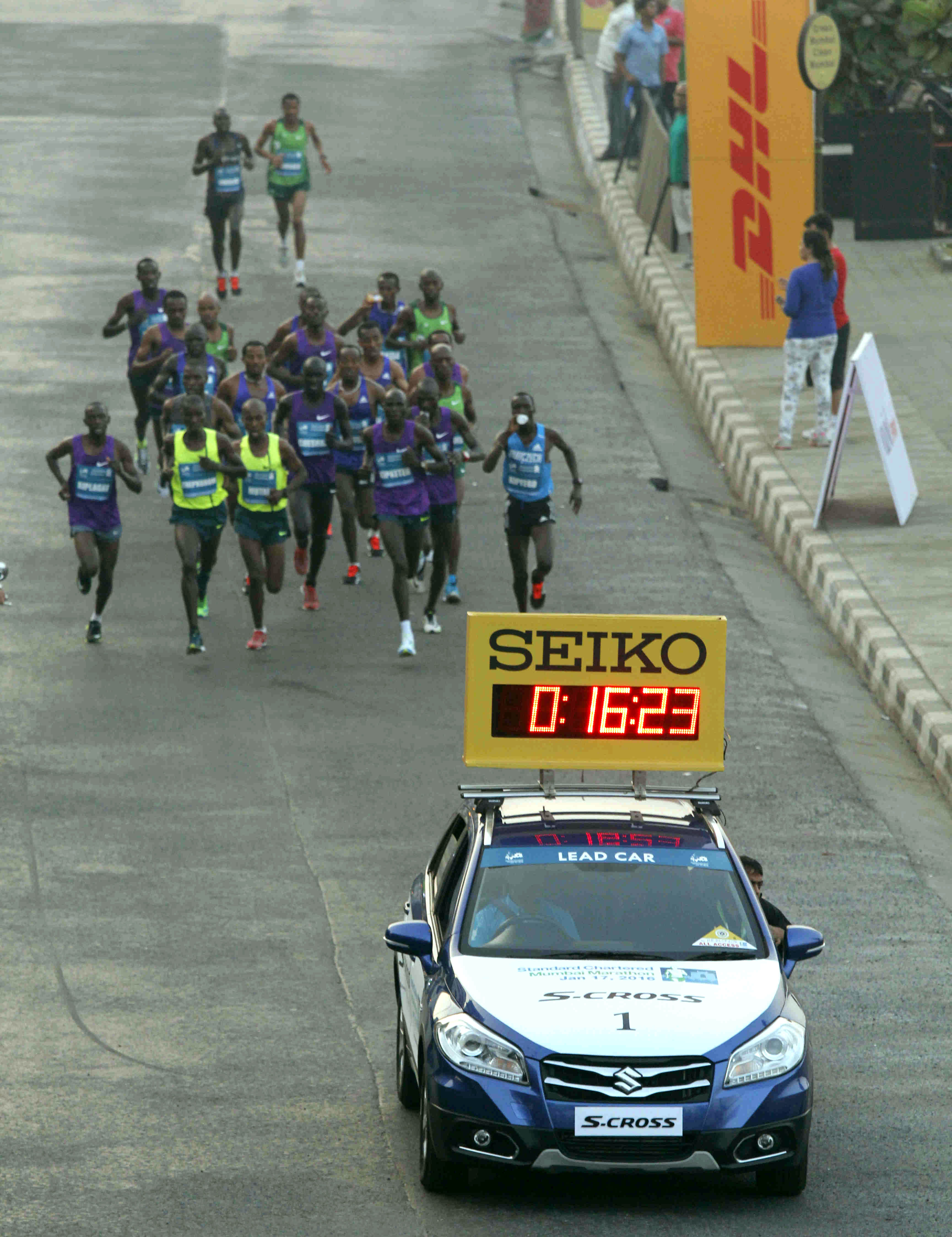 Procam Marathons – Maruti Suzuki – Lead Car Sponsor S-Cross (2016 & 2017)