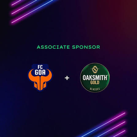 Oaksmith Gold Glasses - FC GOA Partnership 2020 – 2021 – 2022 - 2023