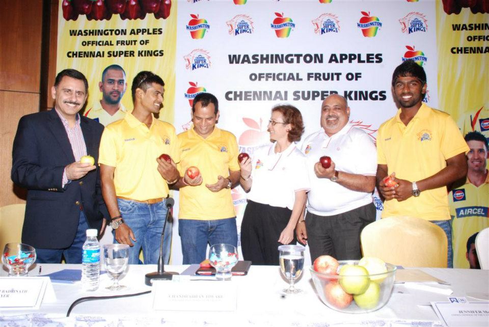 Washington Apples – Chennai Super Kings – Partnership - 2012