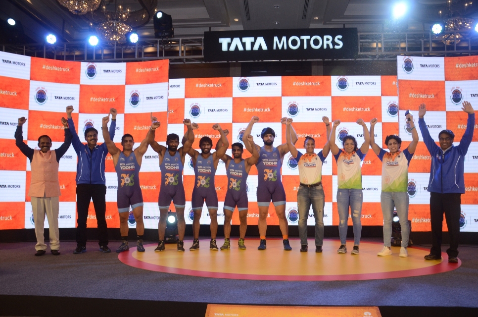 Wrestling Federation of India – TATA Motors - Principal Sponsor Team India – 2018 – 19 – 20.