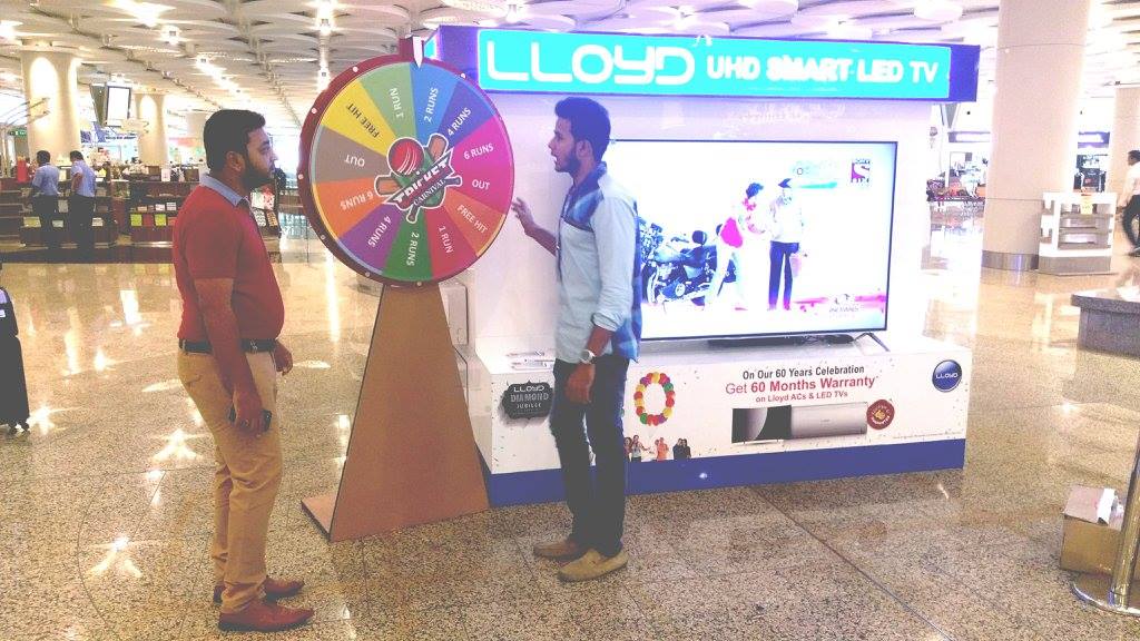 LLOYD presents Cricket Carnival 2016 @ Mumbai Airport