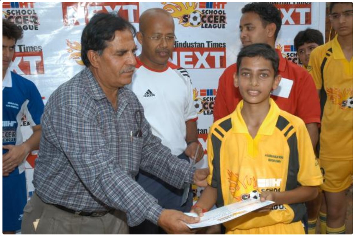 Hindustan Times - School Soccer League 2005 - 06