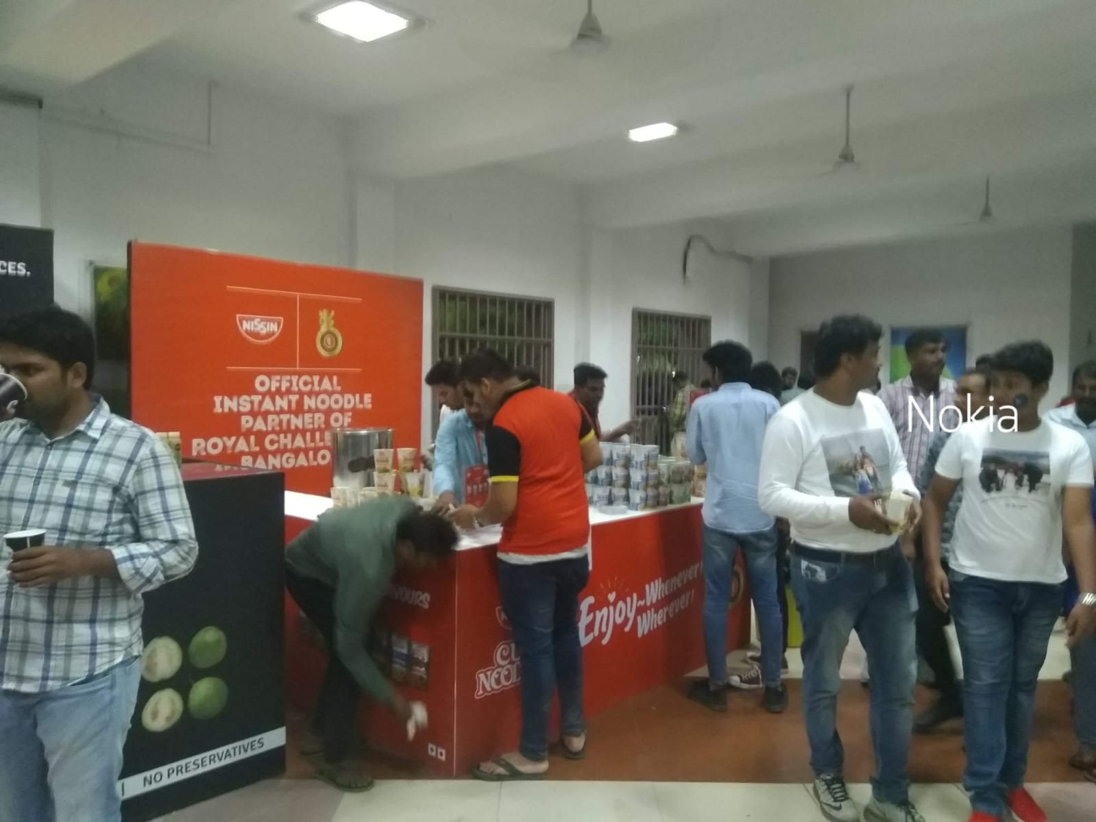 Nissin (Cup Noodles, Top Ramen ) - Royal Challengers Bengaluru - Official Noodle Partner, 2017, 2018 & 2019