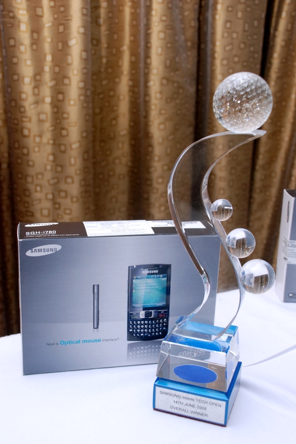 Samsung Mobile – Tech Open – Title Sponsor – 2008