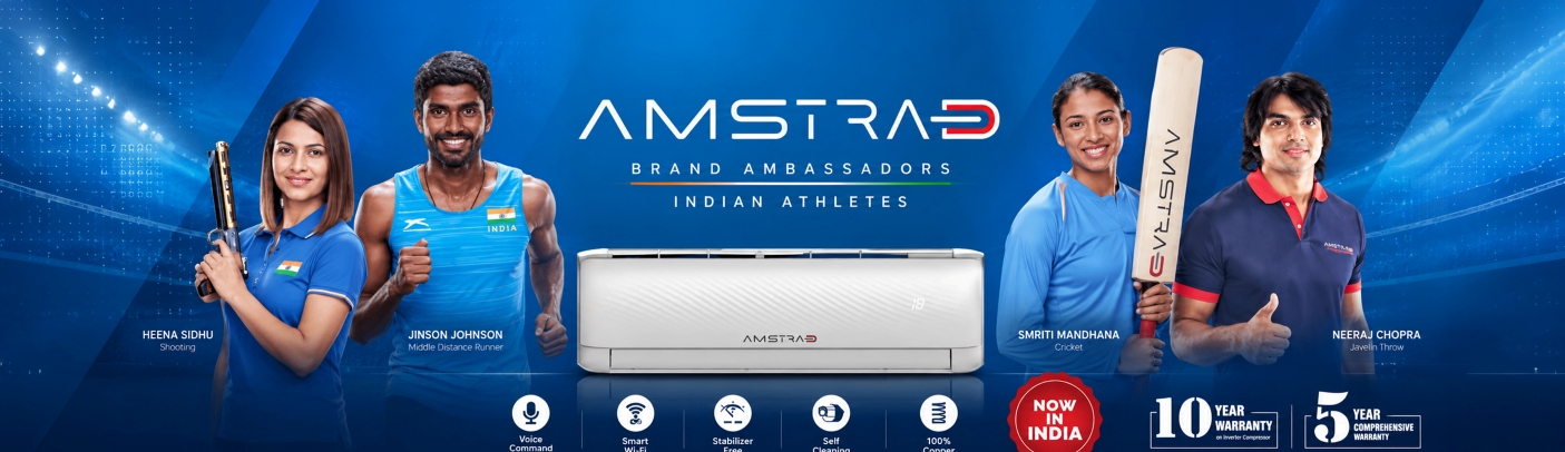 AMSTRAD – Brand Ambassadors – 2019-20-21